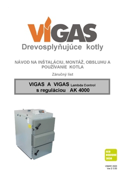 Návod na obsluhu VIGAS 